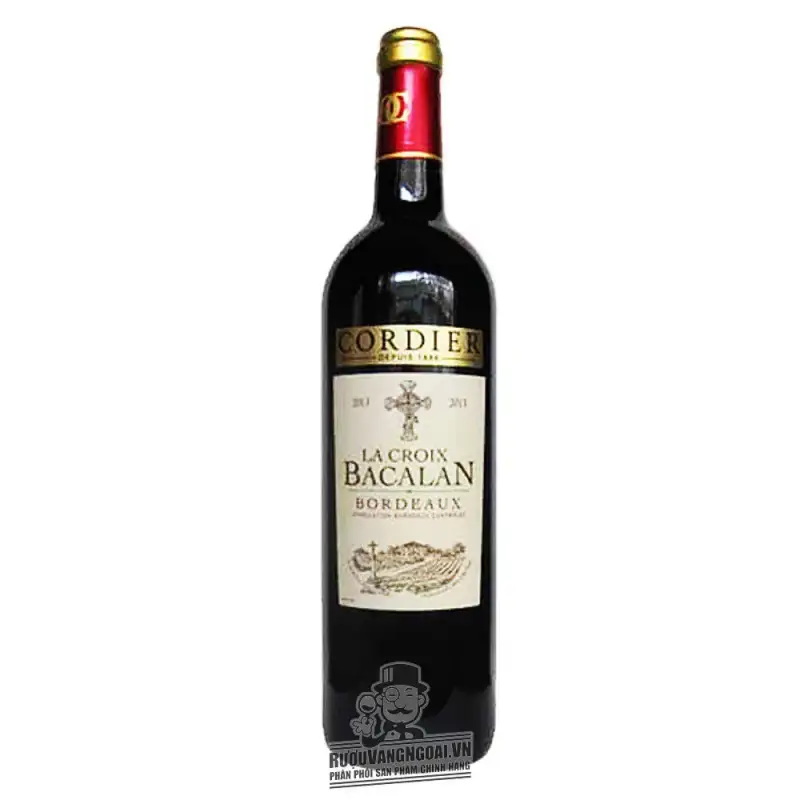 Vang Pháp Cordier La Croix Bacalan Bordeaux Merlot
