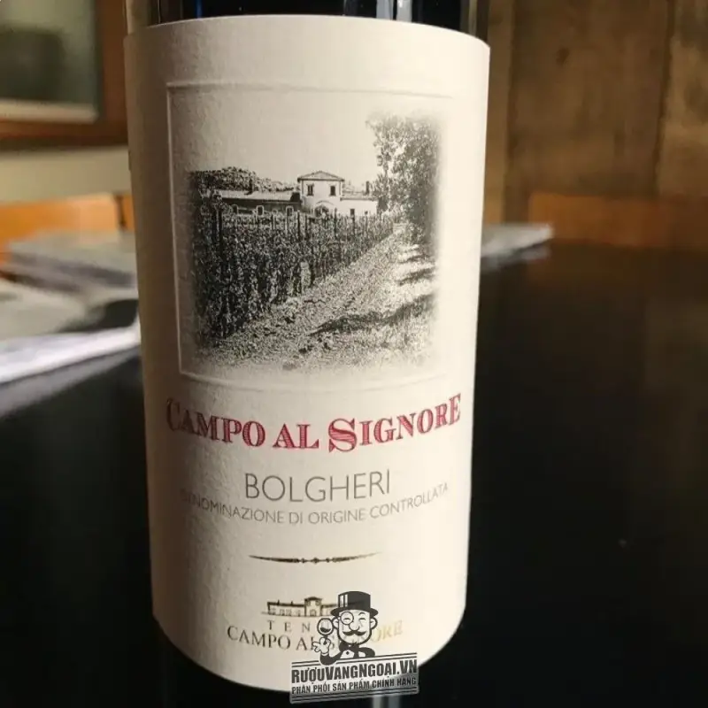 Vang Ý Campo Al Signore Bolgheri Hảo hạng