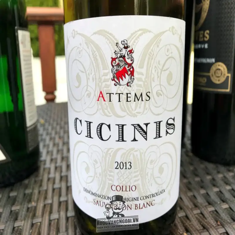 Rượu vang Ý Attems Cicinis Collio