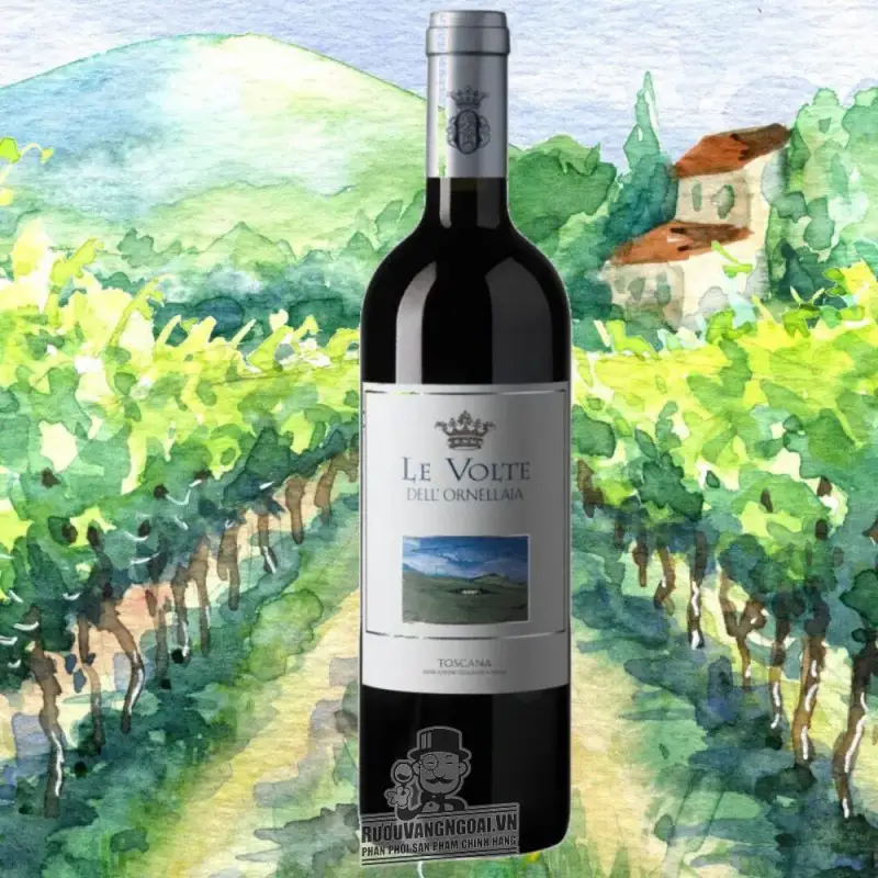 Địa chỉ bán vang y le volte dellornellaia toscana diem giá rẻ tại Sài Gòn