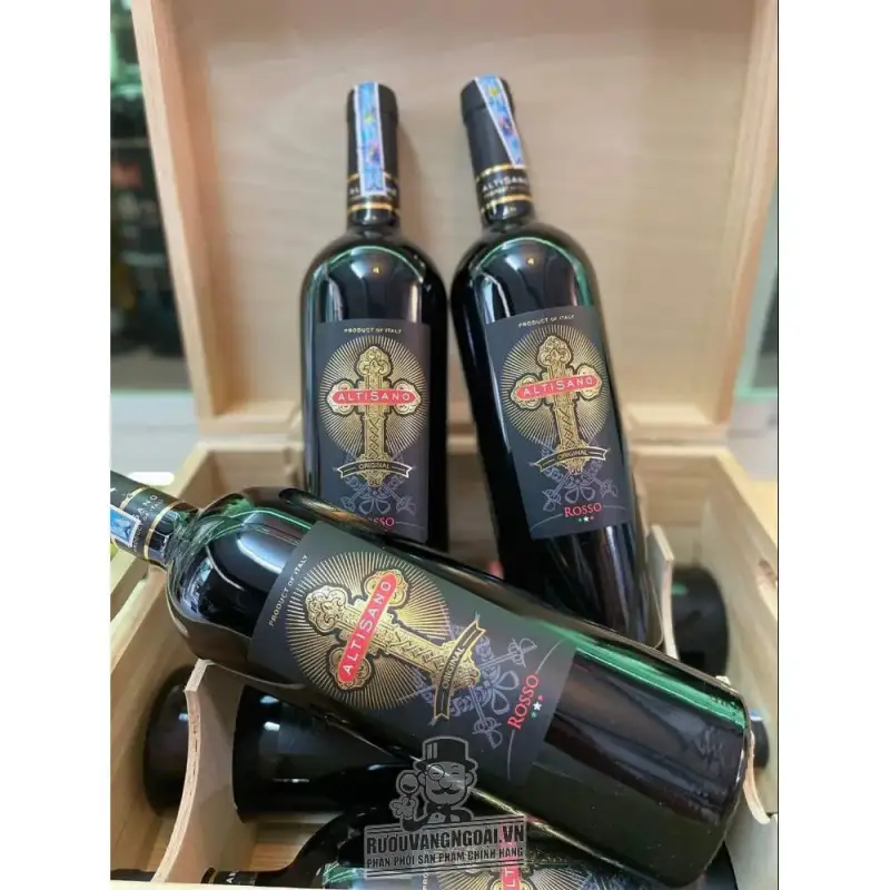 Địa chỉ mua ruou vang y altisano vino rosso thanh gia uong ngon gia re giá rẻ nhất