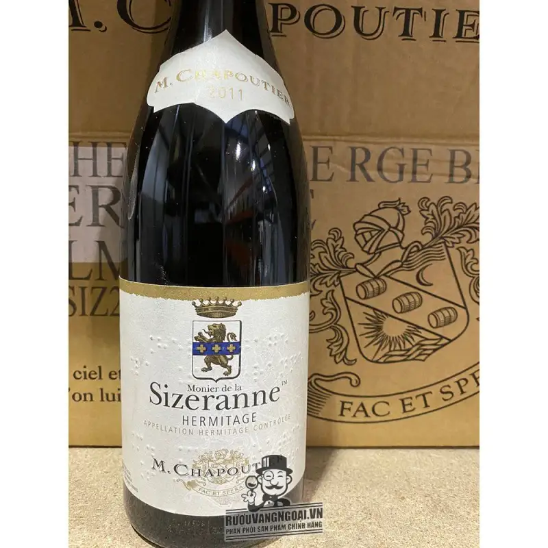 vang phap m chapoutier la sizeranne hermitage giá bao nhiêu
