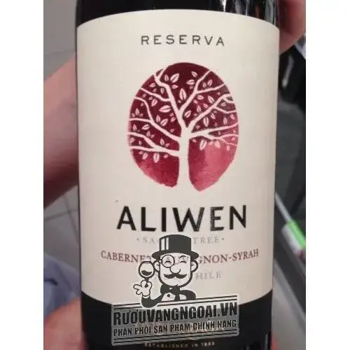 Vang Chile UNDURRAGA ALIWEN Cabernet Sauvignon