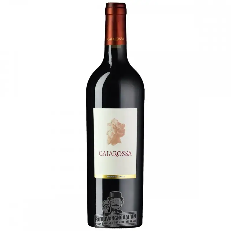 Vang Ý Caiarossa Toscana Rosso IGT 95 điểm