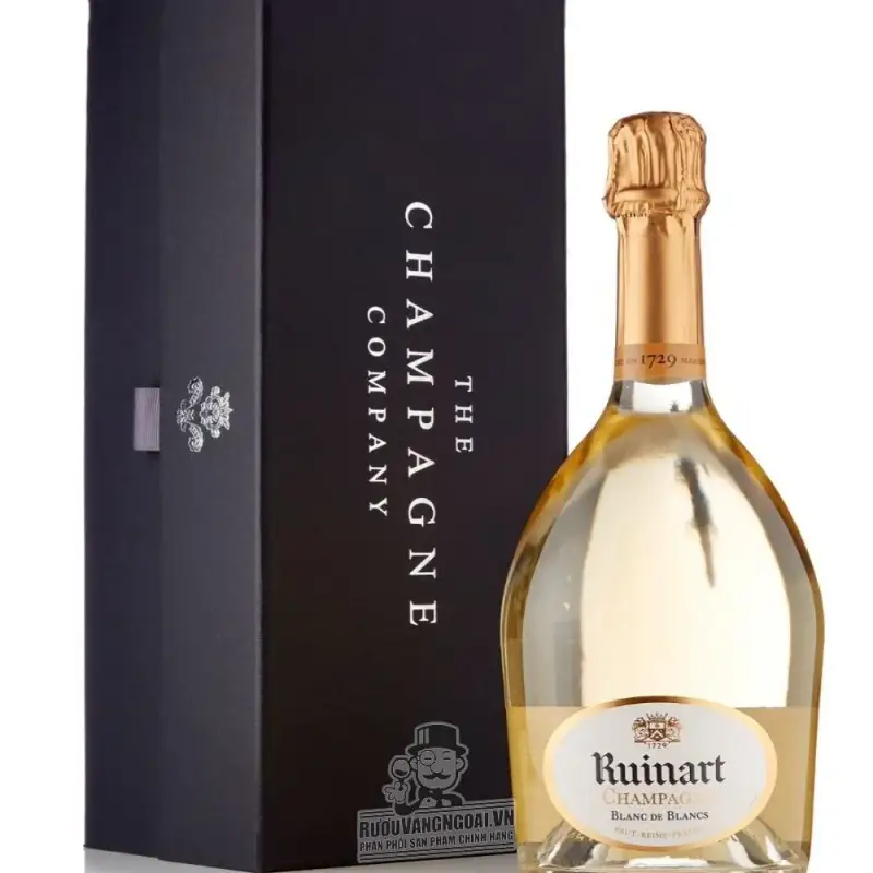 Mua ruou champagne ruinart blanc de blanc giá rẻ tại Hà Nội