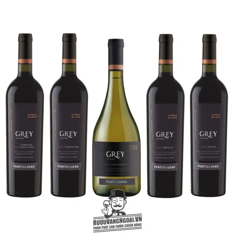 Vang Chile VENTISQUERO GREY CHARDONNAY