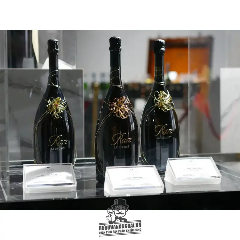 Địa chỉ bán ruou champagne rare le secret giá rẻ tại Sài Gòn