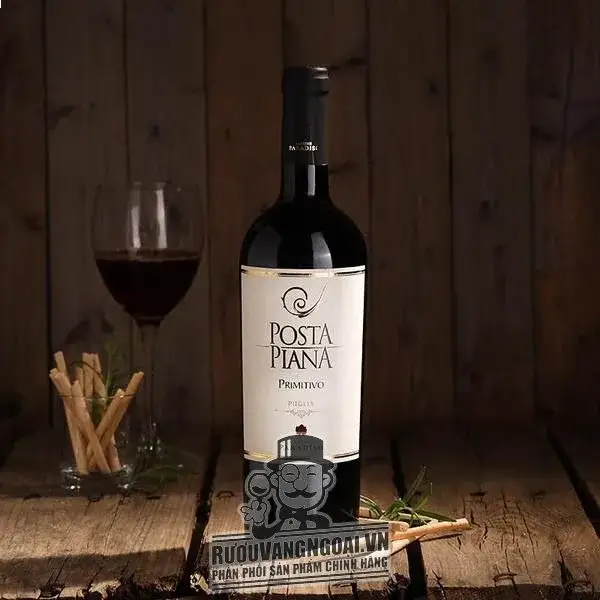 Vang Ý POSTA PIANA PRIMITIVO PUGLIA