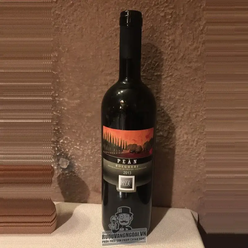Vang Ý Pean Bolgheri Batzella Thượng hạng