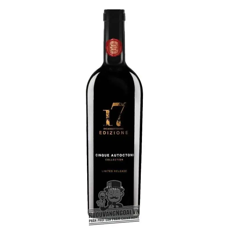 Vang Ý 17 Edizione limited thượng hạng