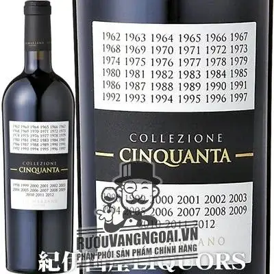 Vang ý Collezione Cinquanta