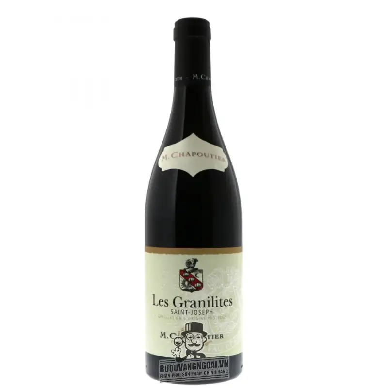Vang Pháp Les Granilites Saint Joseph M Chapoutier cao cấp