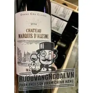 Vang Pháp Chateau Marquis d‘Alesme 2014