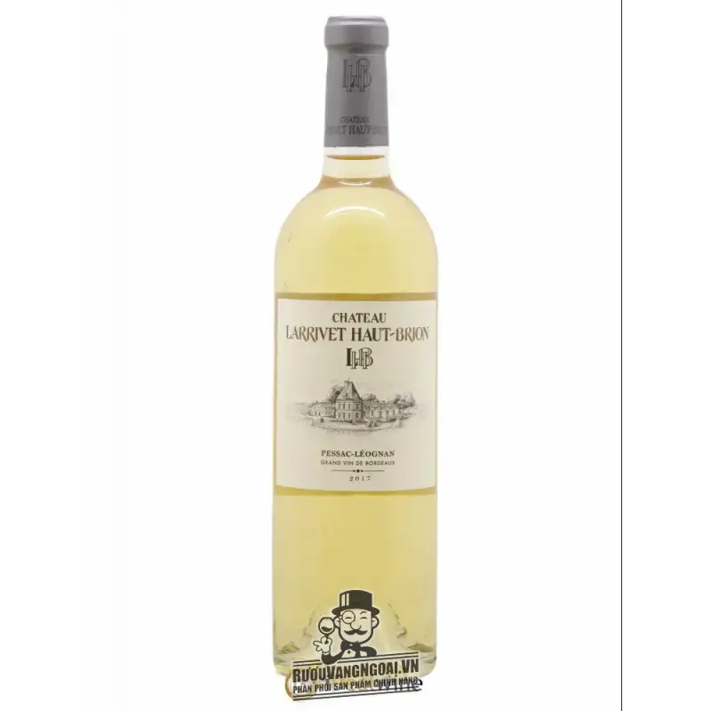 Vang Pháp Chateau Larrivet Haut Brion white Pessac Leognan thượng hạng