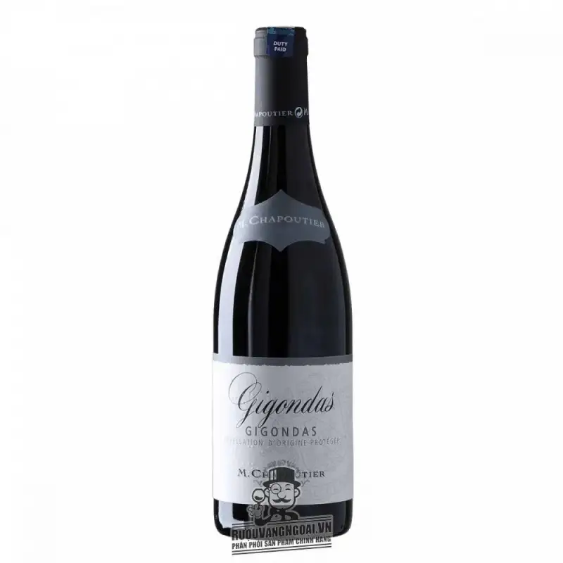 Vang Pháp Rasteau Cotes M.Chapoutier de Rhone Villages uống ngon