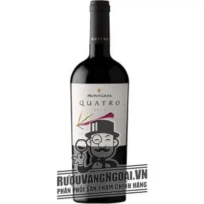 Vang trắng Chile Montgras Quatro