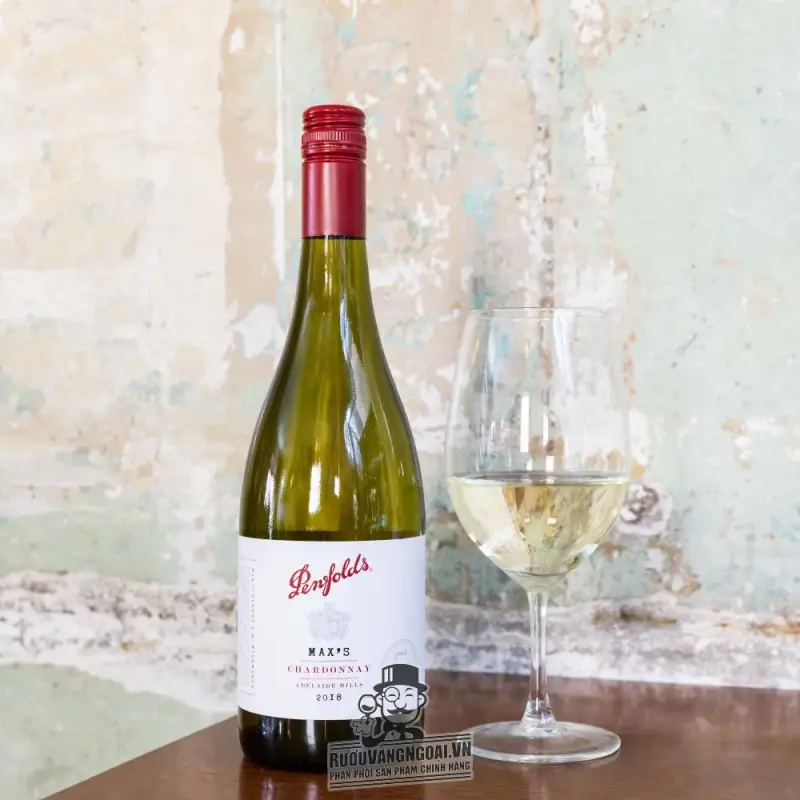 Giá ruou vang penfolds maxs chardonnay adelaide hills