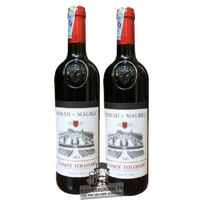 Vang Pháp Comte Tolosan Syrah Malbec uống ngon