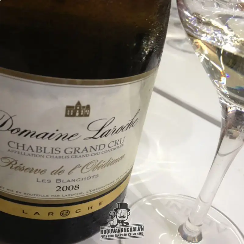 Mua vang phap domaine laroche chablis grand cru les blanchots cao cap giá rẻ tại Sài Gòn