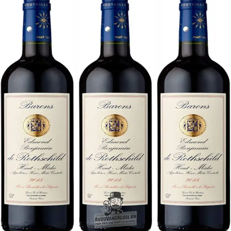 Địa chỉ bán vang phap barons edmond benjamin de rothschild giá rẻ tại Hà Nội