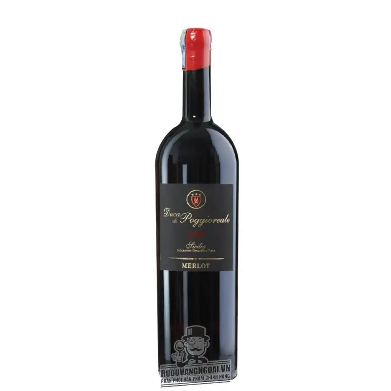 Vang Ý Duca Di Poggioreale Merlot 1999