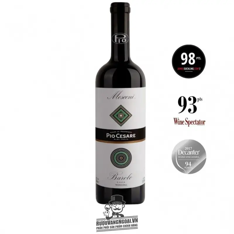 Vang Ý Pio Cesare Mosconi Barolo