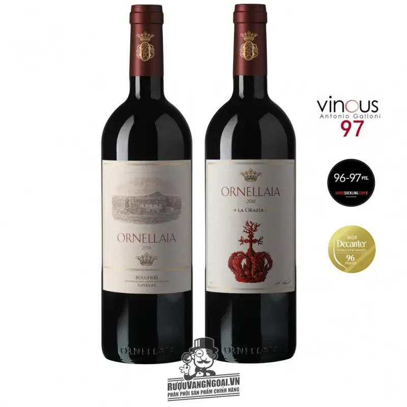 ruou vang y ornellaia bolgheri giá bao nhiêu