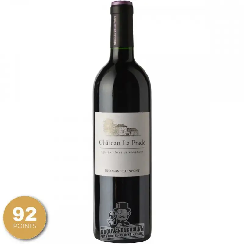 Địa chỉ bán vang phap chateau la prade francs cotes de bordeaux giá rẻ tại Sài Gòn