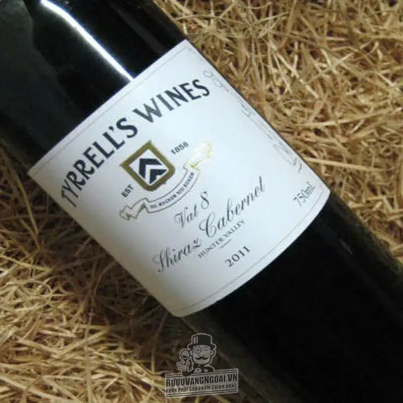 ruou vang tyrrells wine vat shiraz cabernet hunter valley giá bao nhiêu