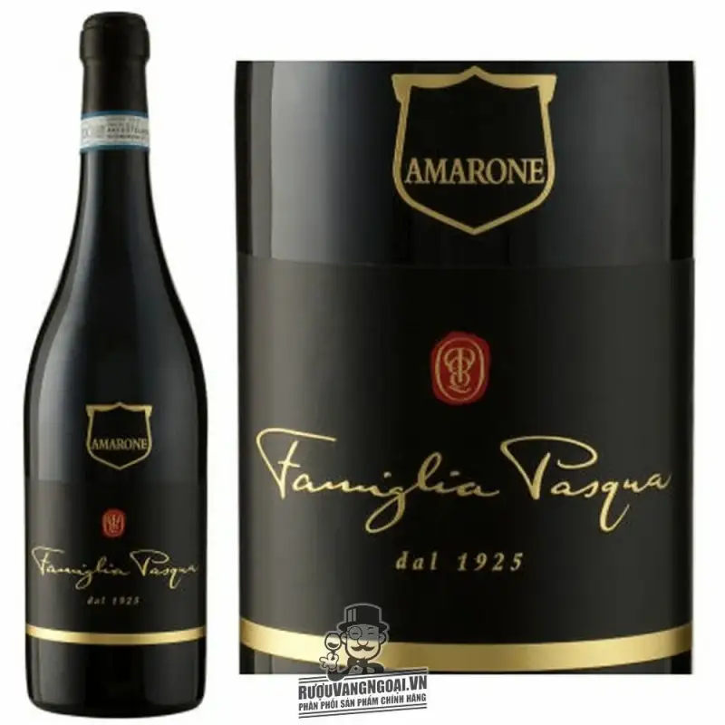 Vang Ý Amarone Della Valpolicella Famiglia Pasqua Cao cấp