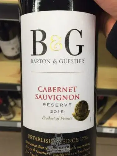Rượu vang Barton & Guestier Reserve Varietals (Red - White)