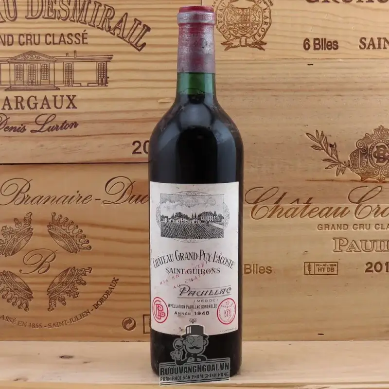 Rượu vang Pháp Chateau Grand Puy Lacoste