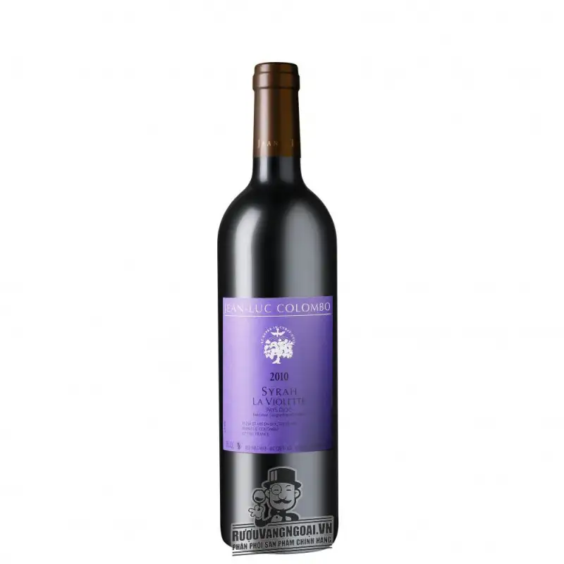 Vang Pháp Jean Luc Colombo La Violette Syrah uống ngon
