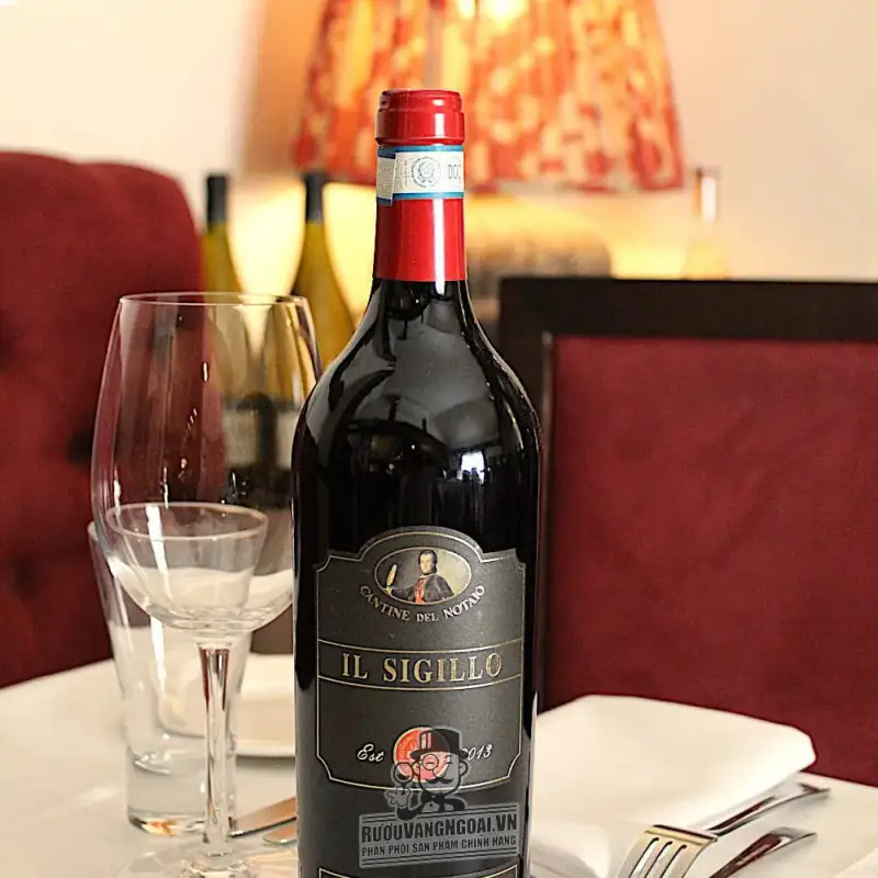Mua ruou vang y cantine del notaio il sigillo giá rẻ tại Hà Nội