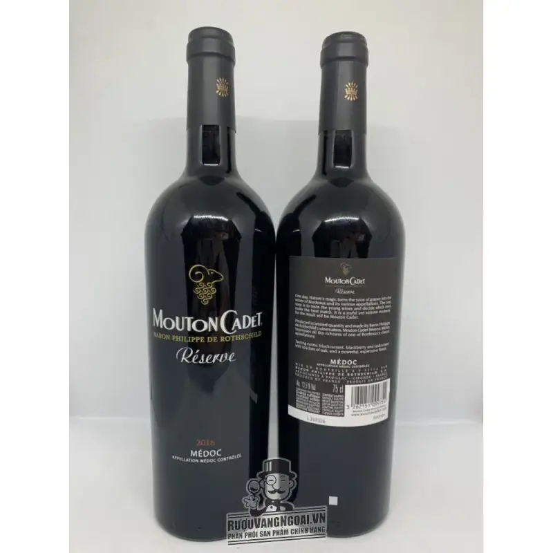Mua vang phap mouton cadet baron philippe de rothschild reserve ở đâu giá rẻ nhất