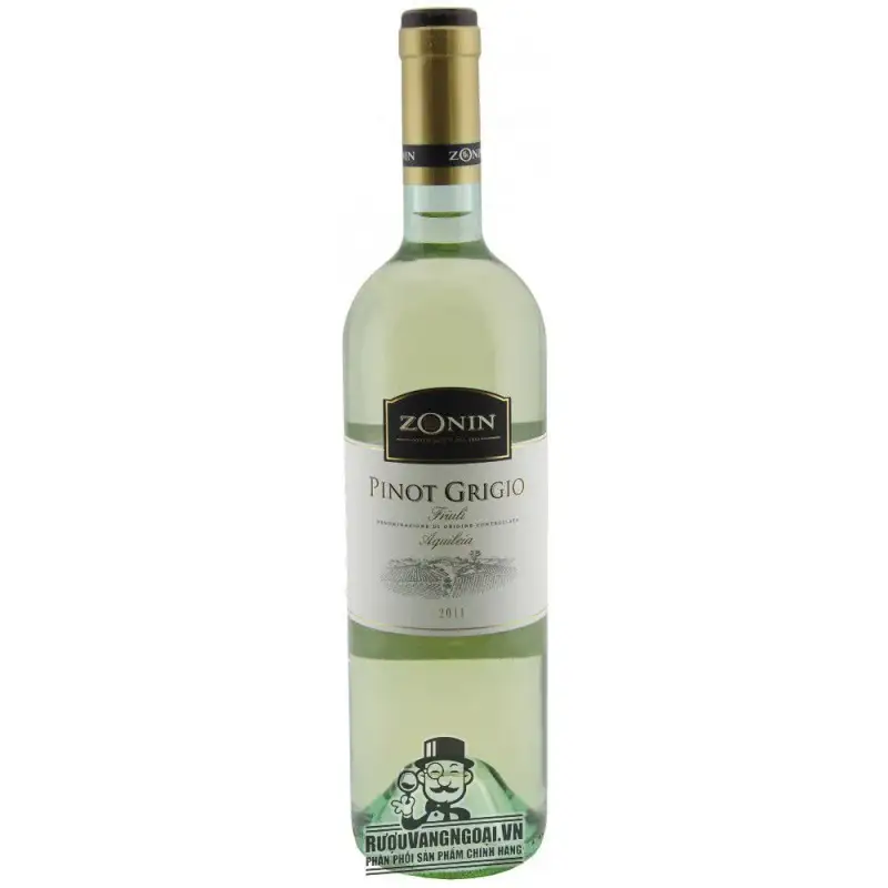 Vang Ý Zonin Pinot Grigio Friuli Aquileia