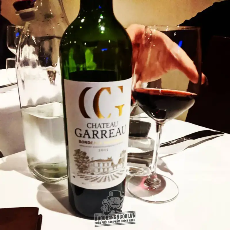 Giá vang phap chateau garreau bordeaux superieur