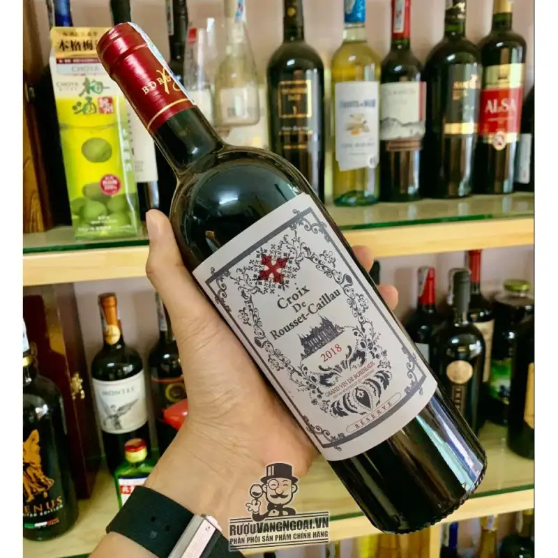 Địa chỉ bán vang phap croix de rousset caillau bordeaux chiet khau cao giá rẻ tại Sài Gòn