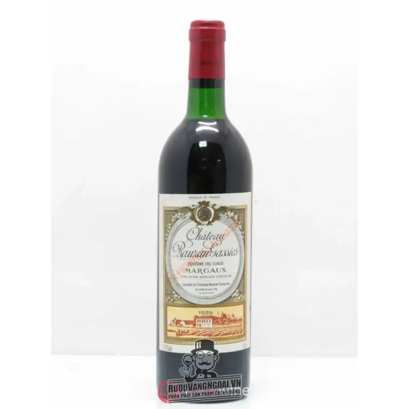 Vang Pháp Chateau Rauzan Gassies Margaux