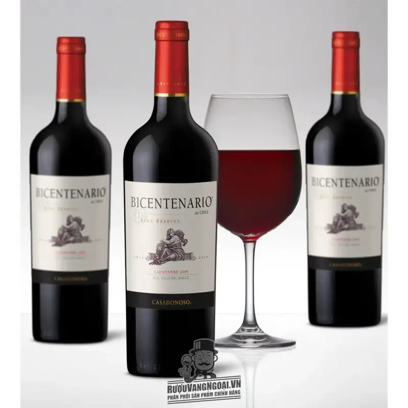 Vang Chile CASADONOSO BICENTENARIO Gran Reserva Cabernet Sauvignon