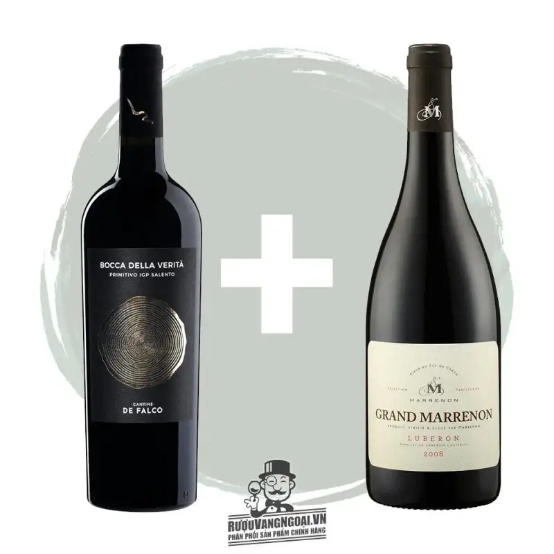 Mua vang y bocca de verita cantine de falco salento giá rẻ tại Sài Gòn