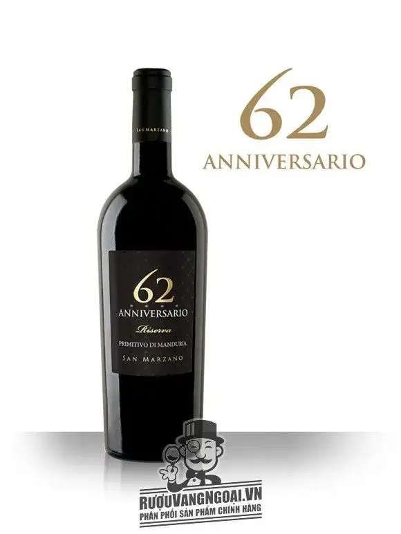 Rượu Vang ý 62 Anniversario