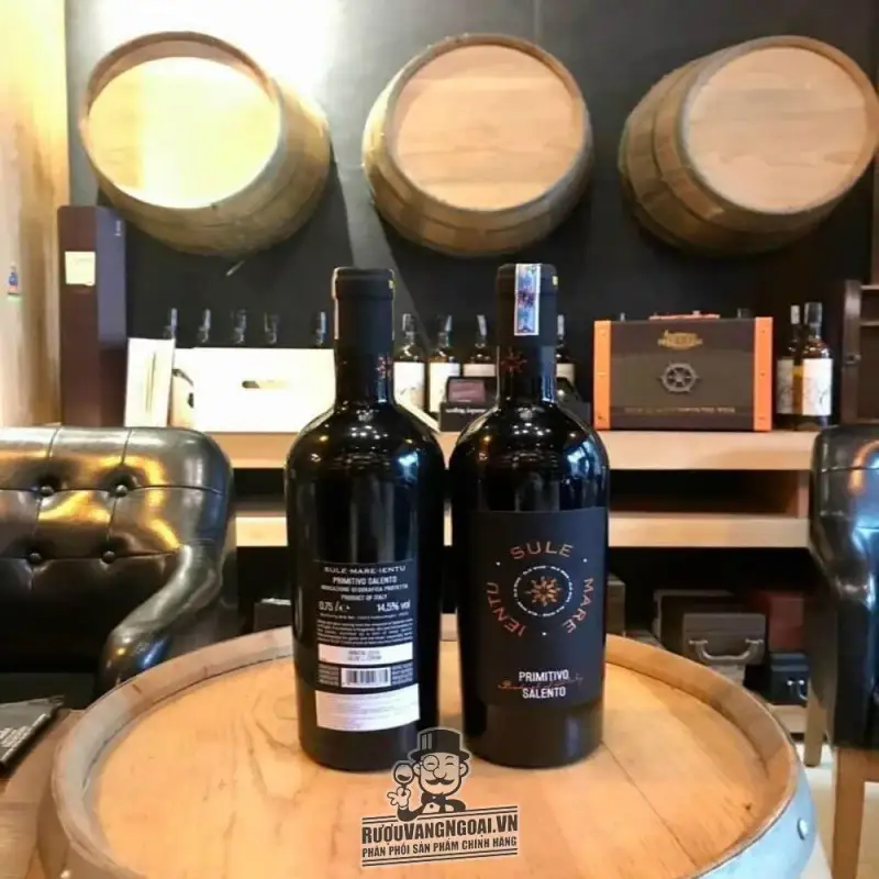 Mua ruou vang y ientu sule mare primitivo salento qua ngon giá rẻ tại Sài Gòn