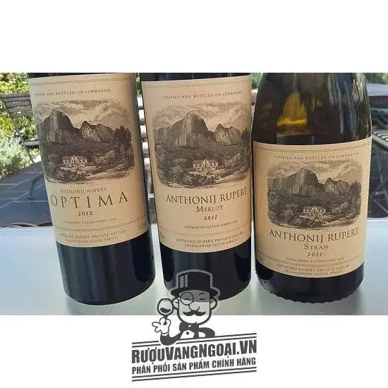Rượu Vang Nam Phi ANTHONIJ RUPERT MERLOT