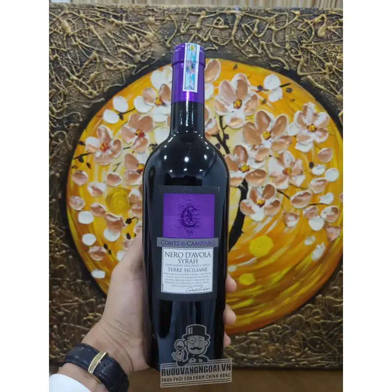Địa chỉ bán ruou vang do chat nero d avola syrah terre siciliane giá rẻ tại Hà Nội