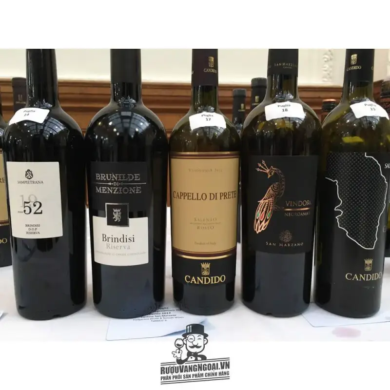 Mua vang y brunilde menzione brindisi riserva giá rẻ tại Hà Nội