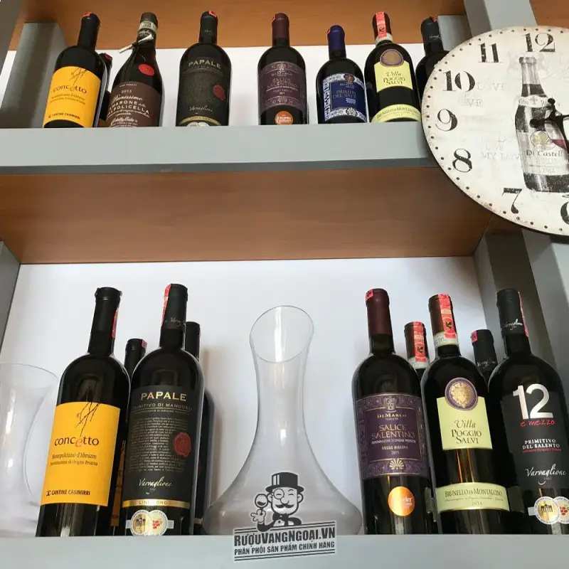 Mua vang y salice salentino riserva cantine di marco giá rẻ tại Sài Gòn