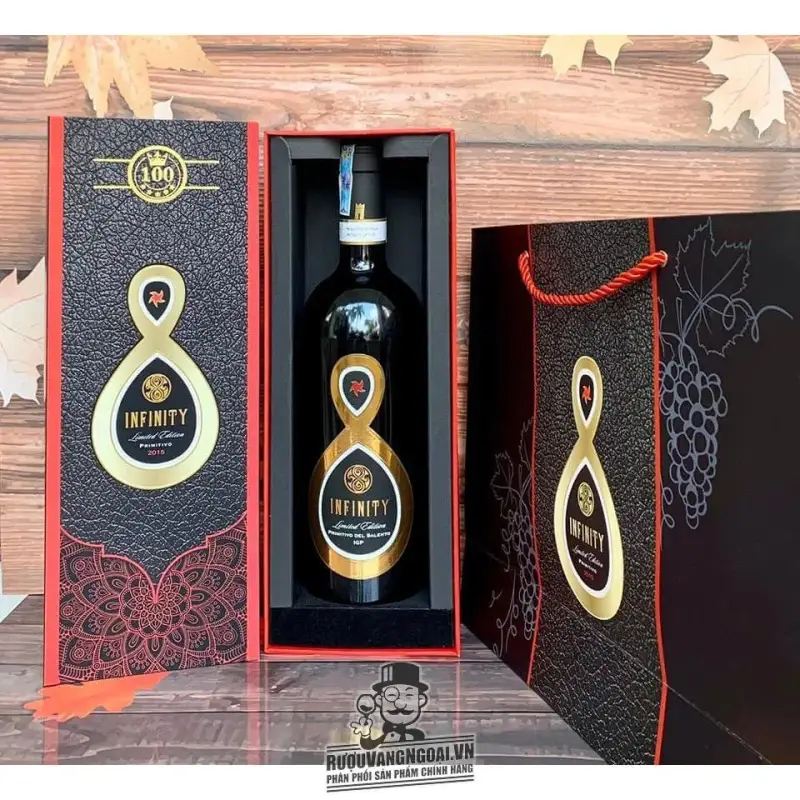 Rượu Vang Ý INFINITY PRIMITIVO (Vang ý số 8)