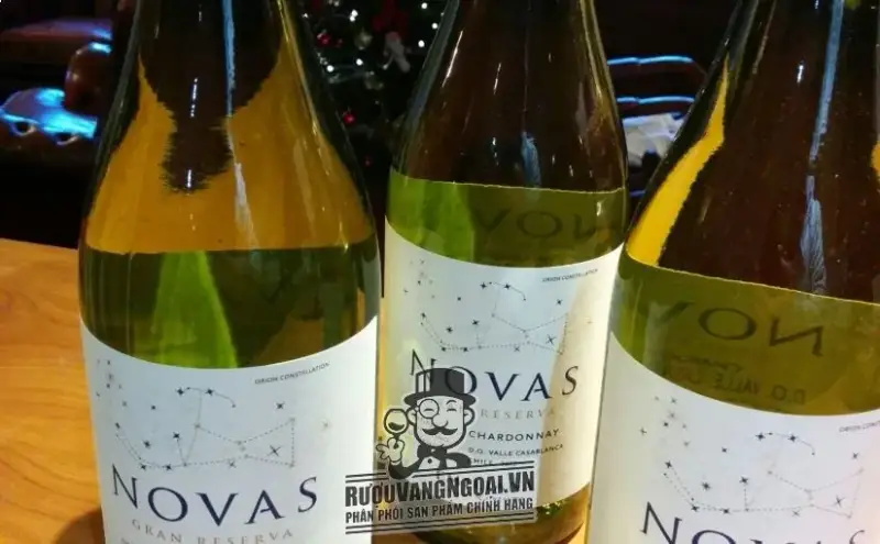 Vang Chile NOVAS Gran Reserva Chardonnay