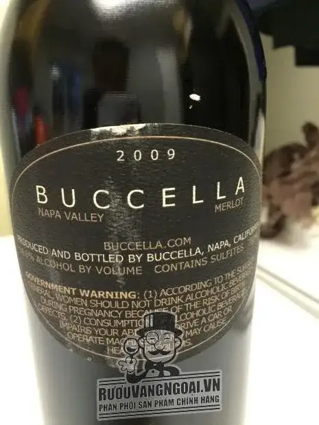 Vang Mỹ Buccella Merlot